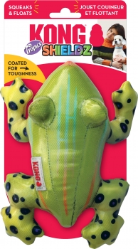 Игрушка для собак KONG Shields Tropics Frog (Ширина 14 см, Длина 19 см)